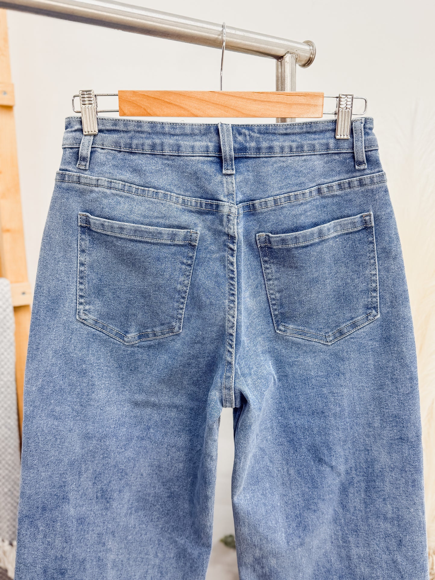 Kennedy Wide Leg Stretch Jeans