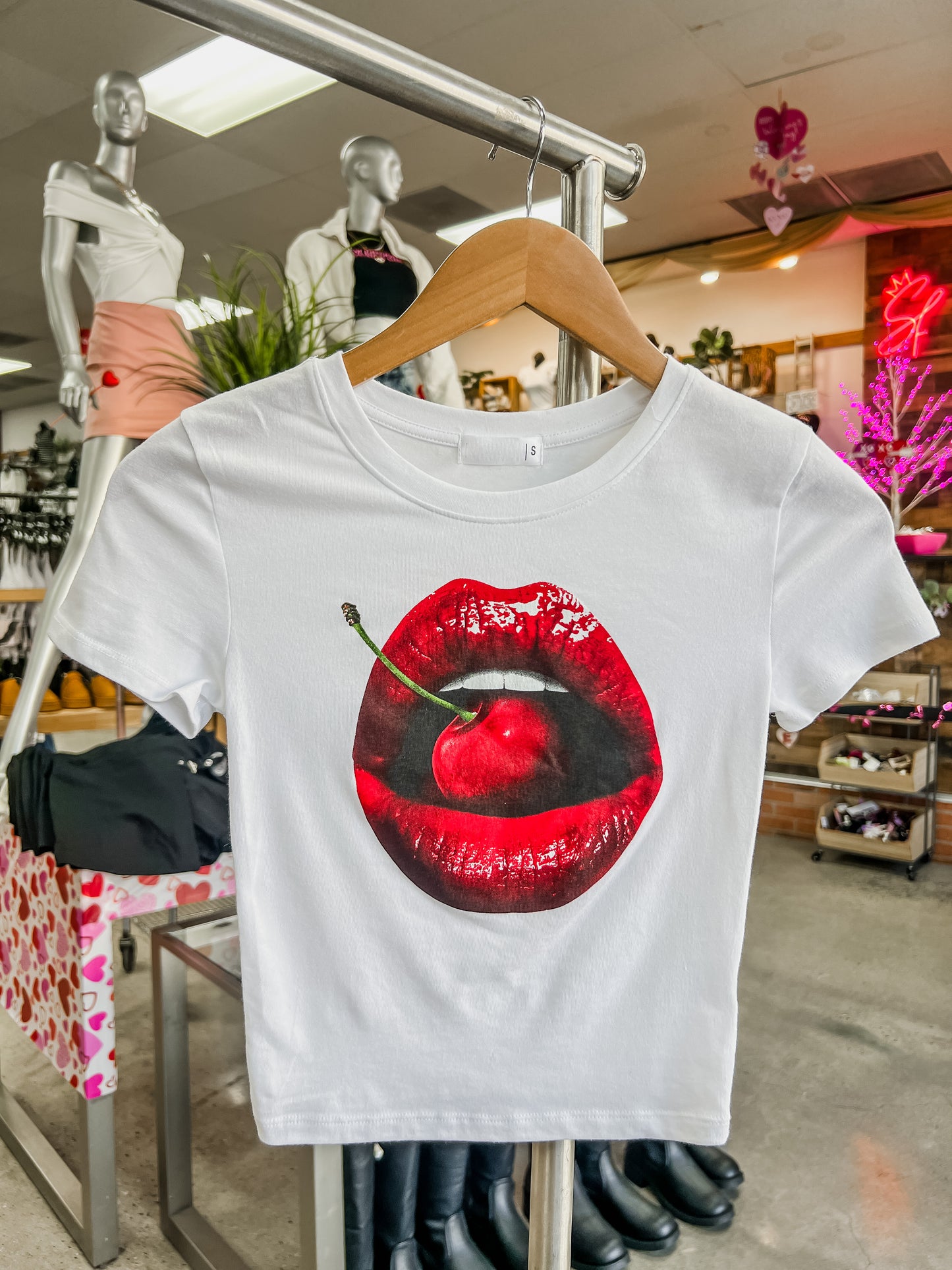 Cherry Bomb Baby Tee