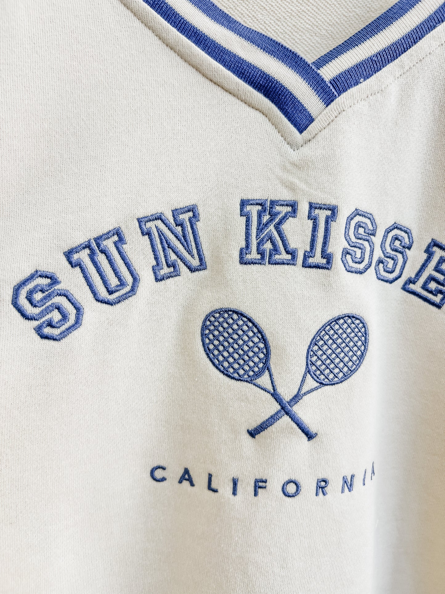 Sunkissed V-Neck Sweatshirt