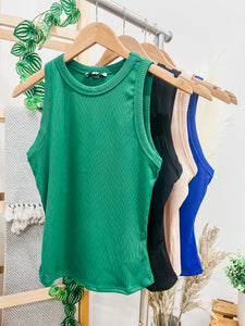 Shay Ribbed Tank Tops