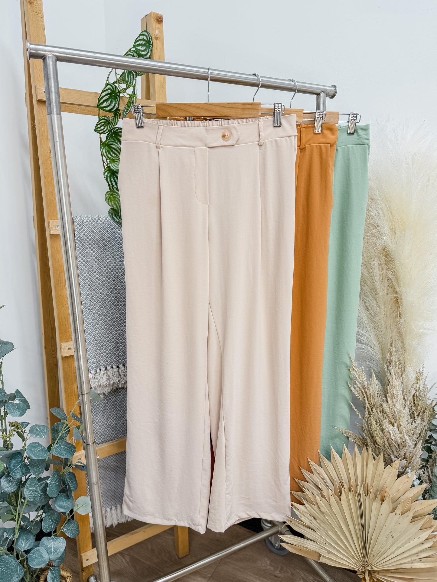 Helena Stretch Waist Trouser Pants