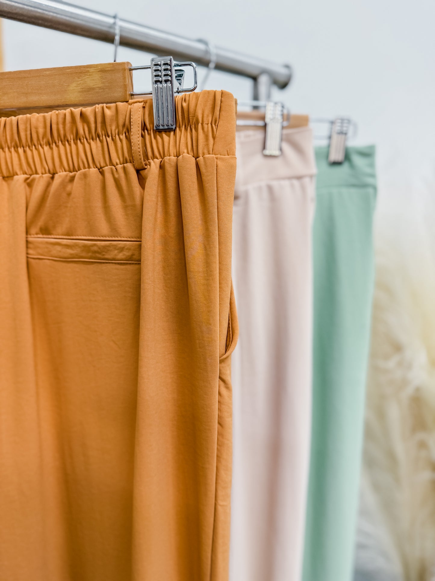 Helena Stretch Waist Trouser Pants