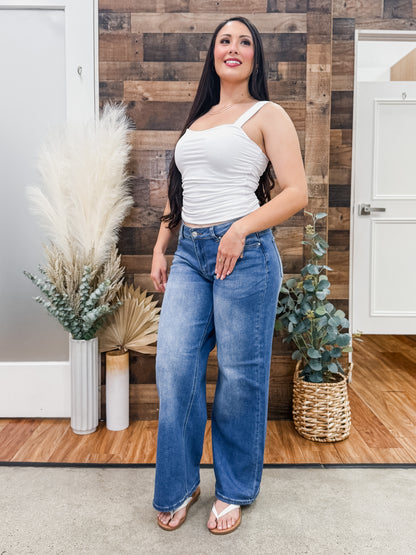 Ciera Shirred Sides Tank Top