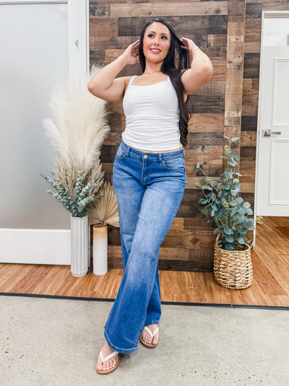 Ciera Shirred Sides Tank Top