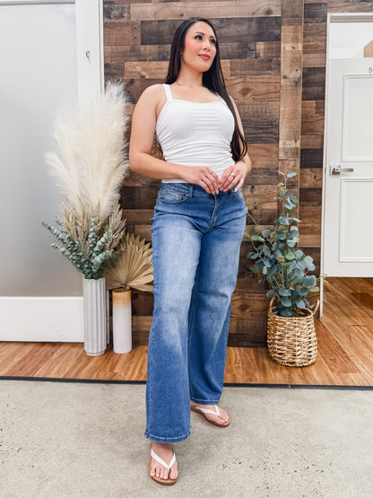 Ciera Shirred Sides Tank Top