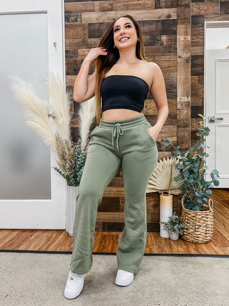 Cozy Lounge Flared Pants