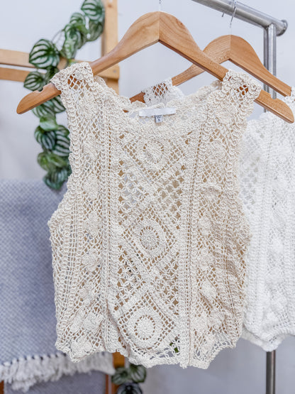 Helen Crochet Tank Top
