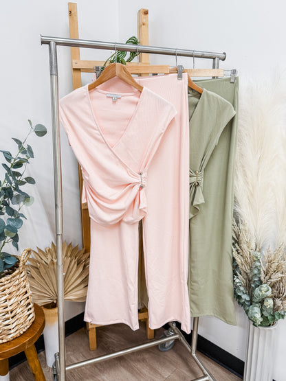 Cameron Soft Stretch Matching Buckle Set
