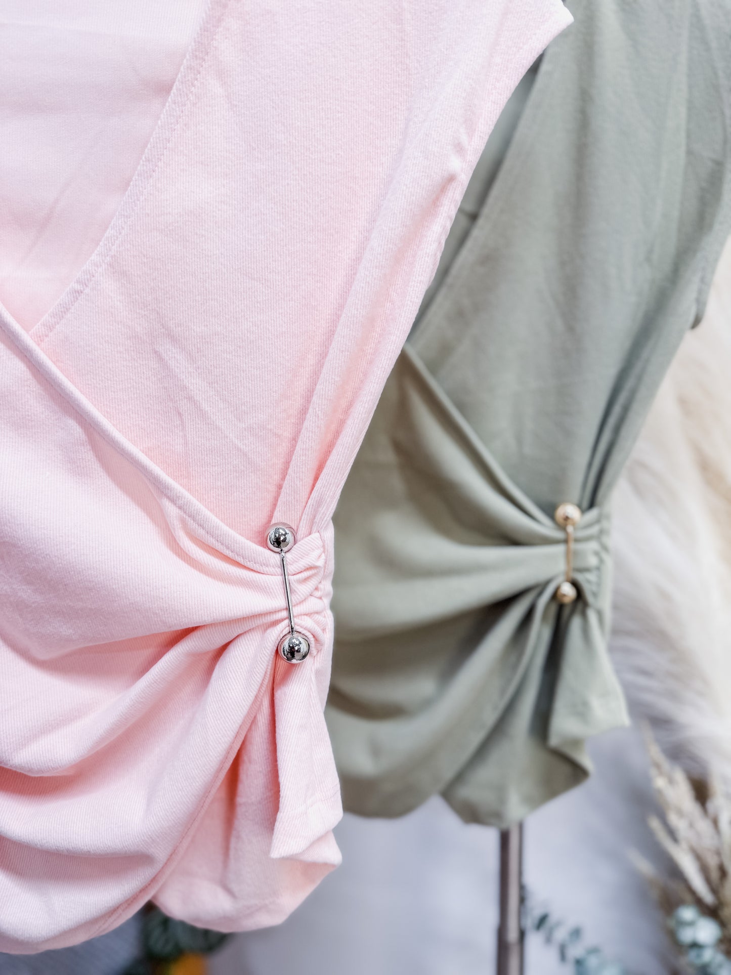 Cameron Soft Stretch Matching Buckle Set