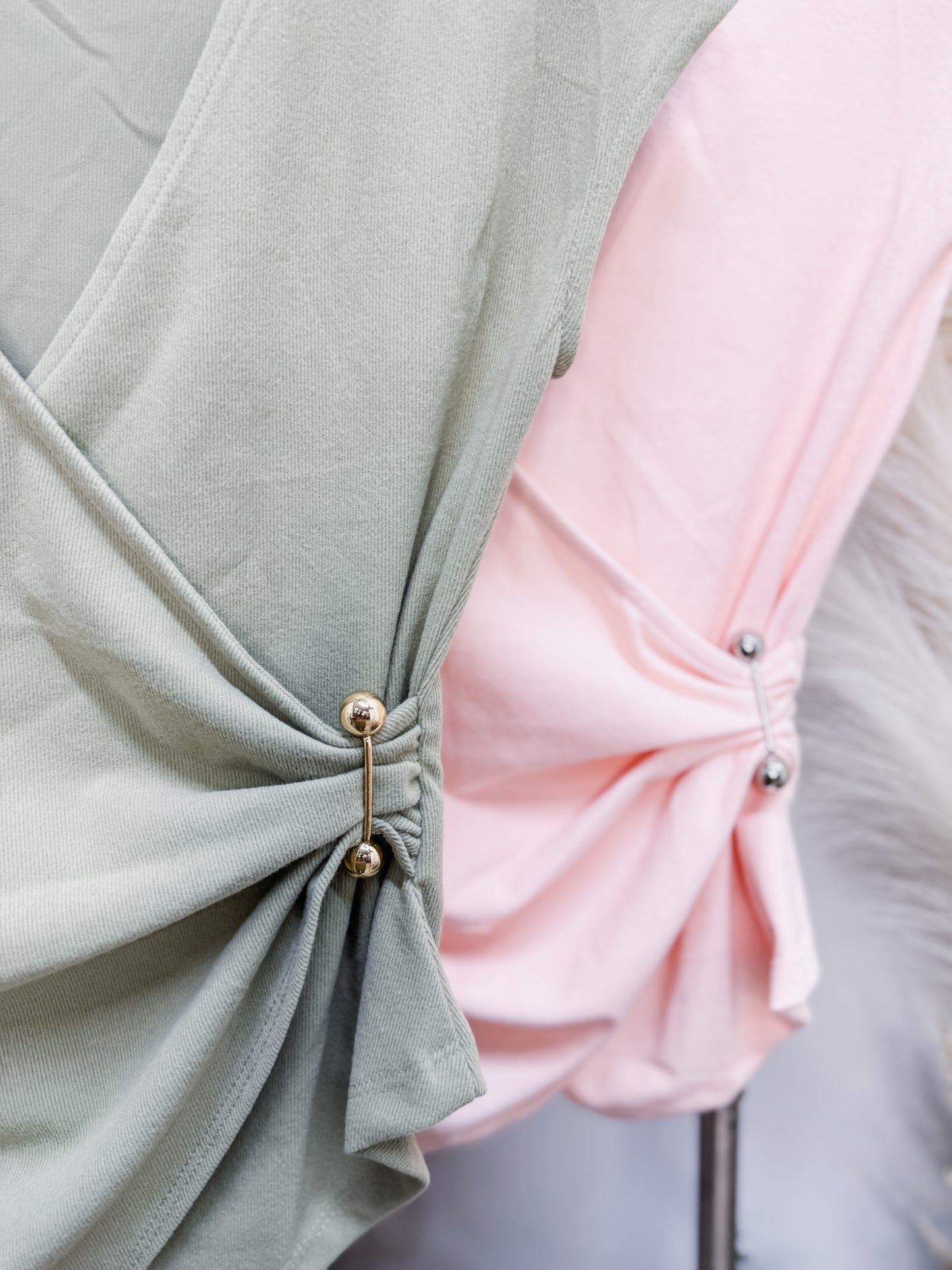 Cameron Soft Stretch Matching Buckle Set
