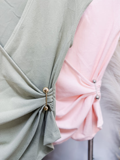Cameron Soft Stretch Matching Buckle Set