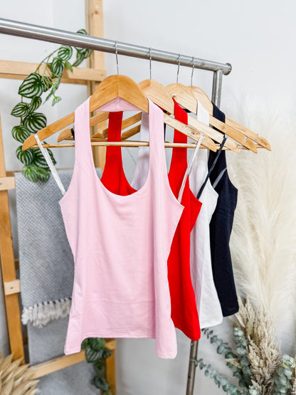 RESTOCK! Leslie Halter Scoop Neck Top