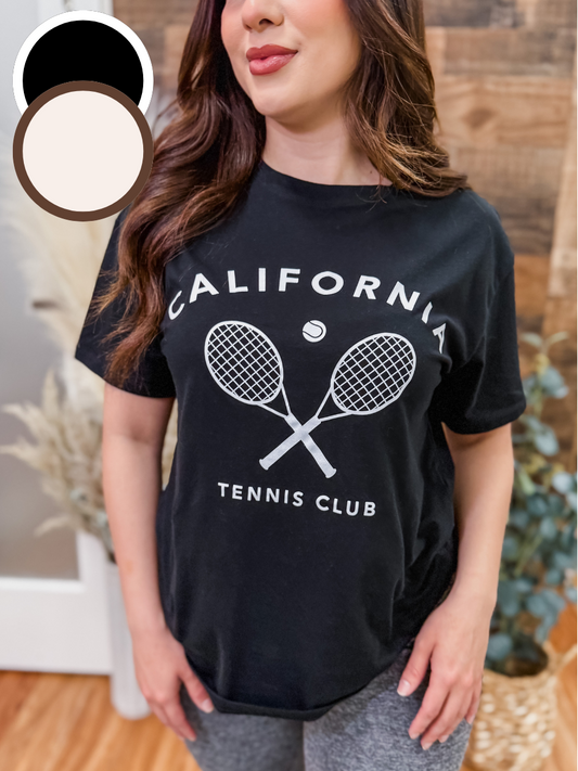 California Tennis Club Oversized Cotton Tee