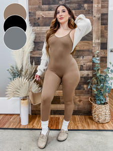 Rylee Seamless Full Bodysuit Jumpsuit