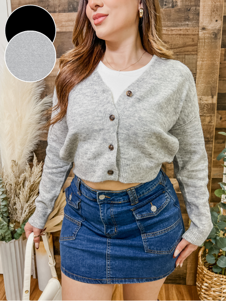 Lucia Soft Button Front Sweater