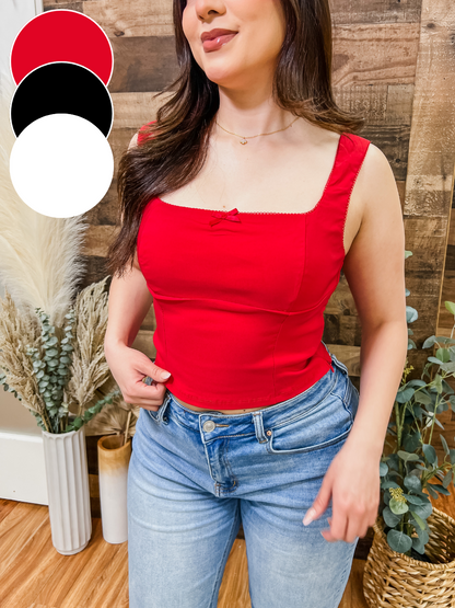 Jennifer Dainty Bow Top