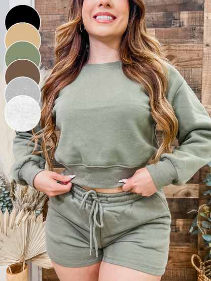 RESTOCK! Cozy Lounge Crewneck Sweatshirt