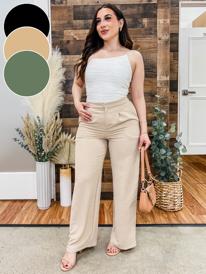 RESTOCK! Denise Woven Trouser Pants