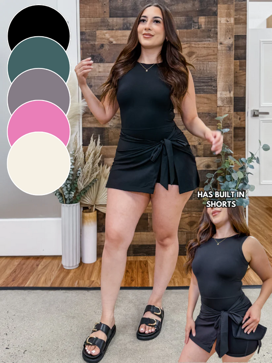 RESTOCK! Aubrey Tie Waist Dress