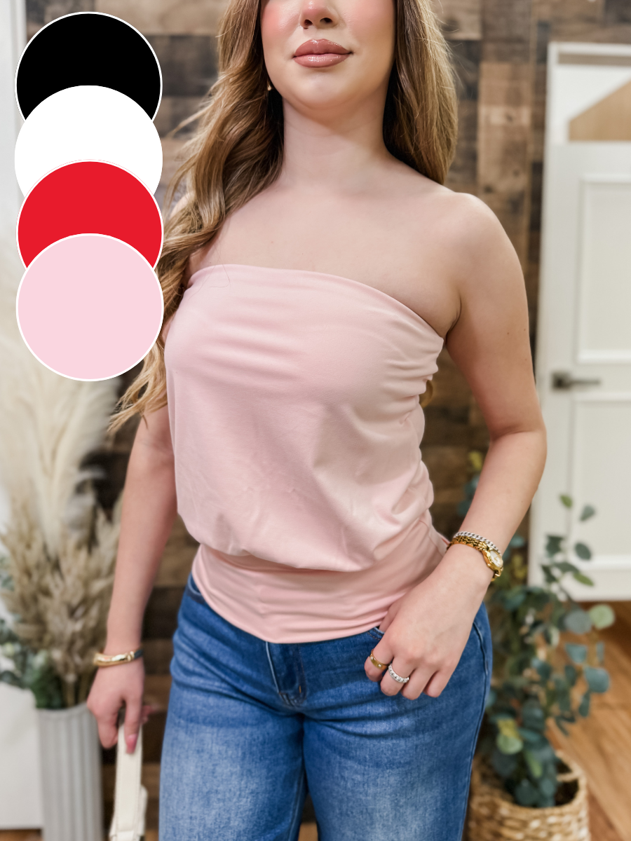 Emma Strapless Loose Fit Top