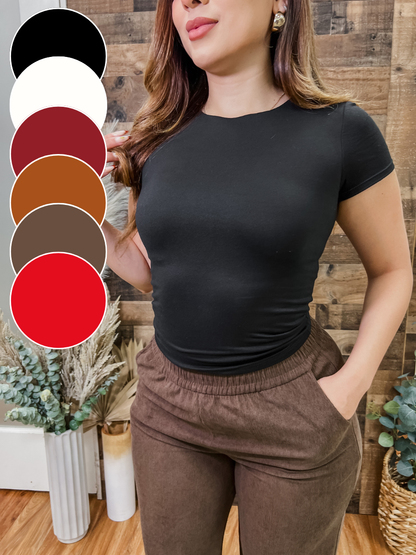 RESTOCK! Mona Double Layered Soft Fitted Tee