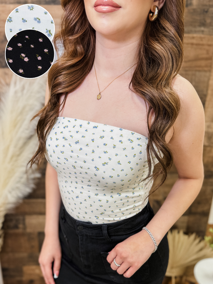 Paloma Floral Tube Top
