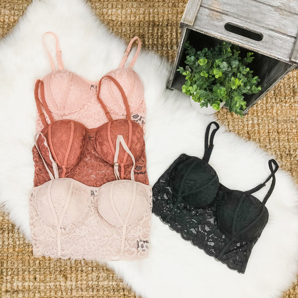 Candy Lace Bralette Top