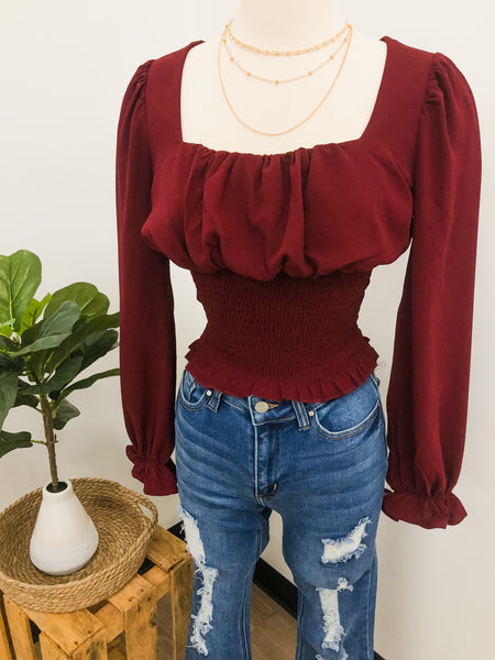 Monique Peasant Sleeve Top