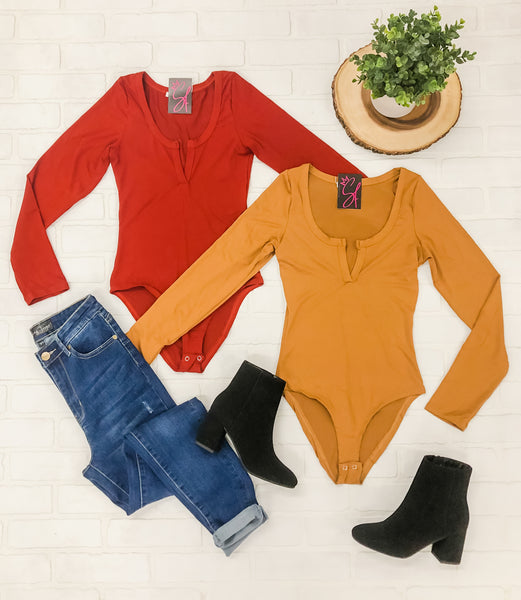 Dana Long Sleeve Bodysuit