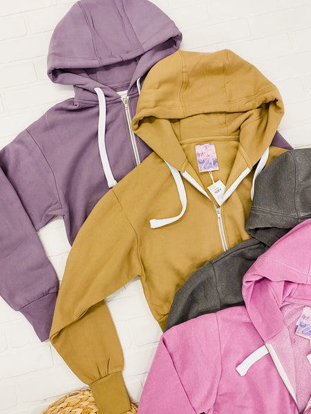 Jess Ultra Soft Zip Hoodie