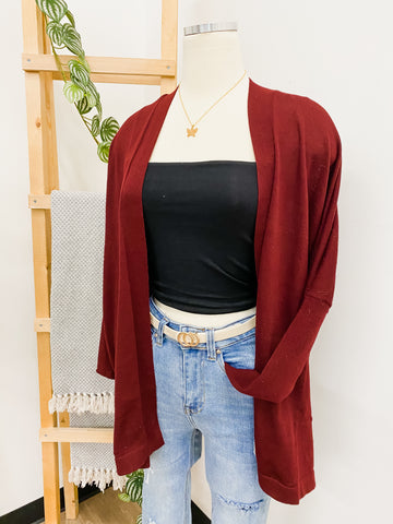 Rylee Open Cardigan