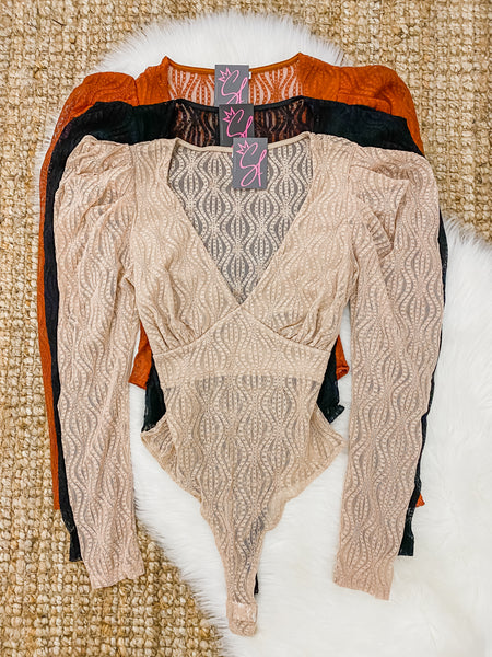 Ginger Lace Bodysuit