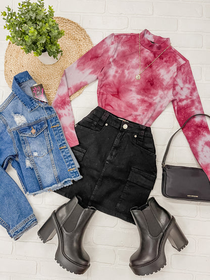Tie Dye Stretch Bodysuit