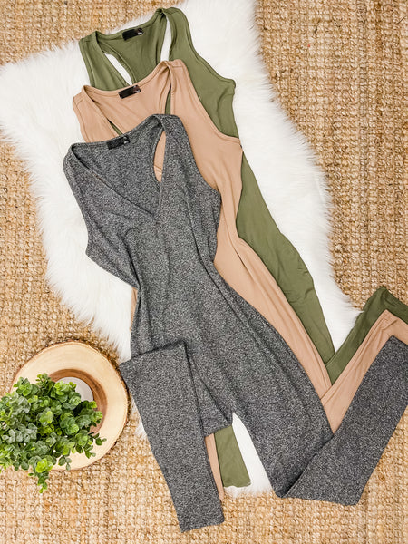 Heather Fitted Jumpsuit