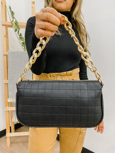 Gold Chain 90's Style Mini Bag