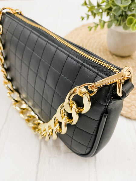 Gold Chain 90's Style Mini Bag