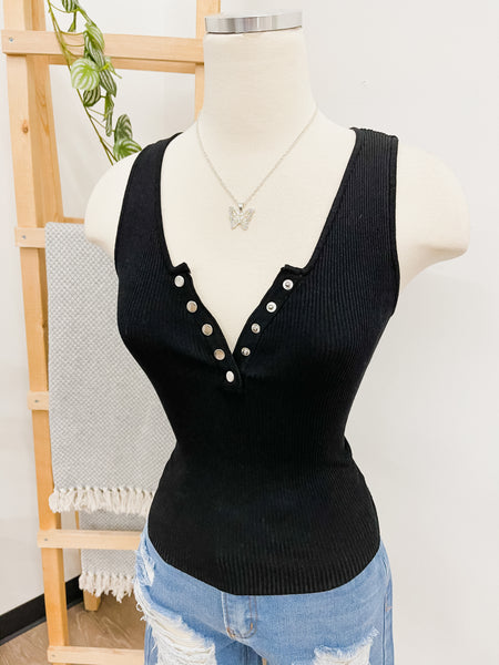 Shelly Ribbed Tank Top