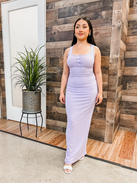 Bridget Maxi Ribbed Dress