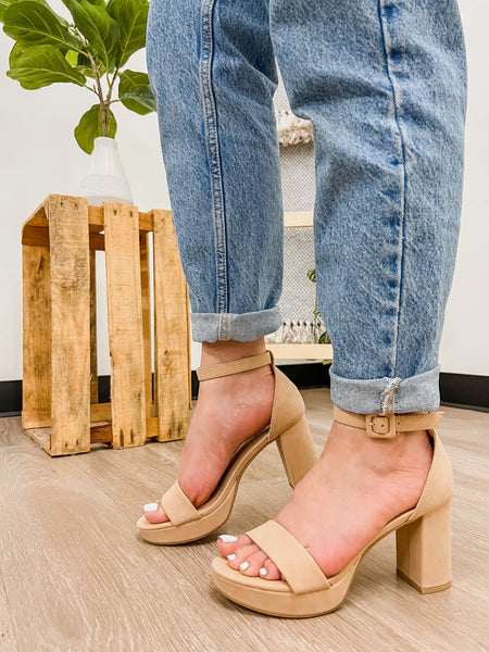 Celia Ankle Strap Heels