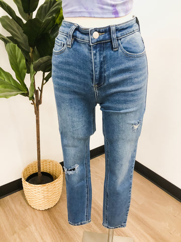 Mid Rise Premium Jeans