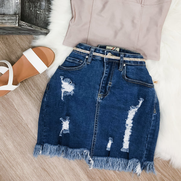 Jean Skirt