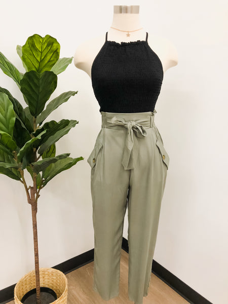 Paperbag Waist Pants