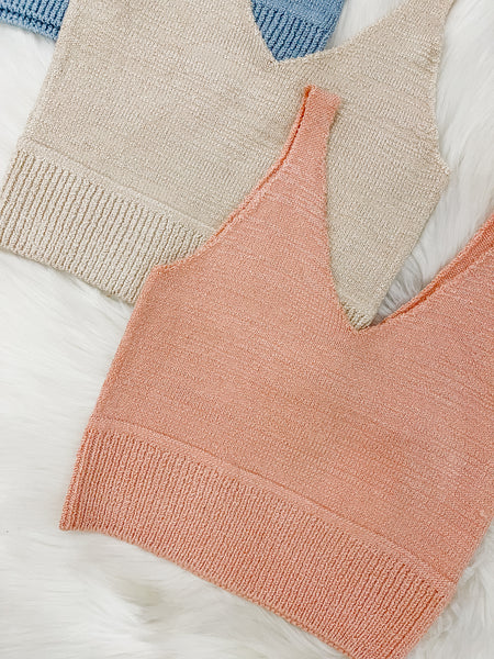 Selene Knit Crop Top