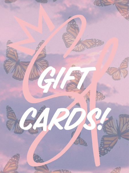 Gift Card ONLINE ONLY