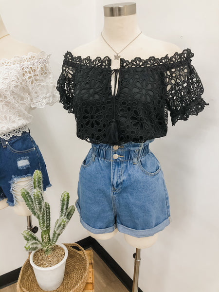 Jenna Lace Top