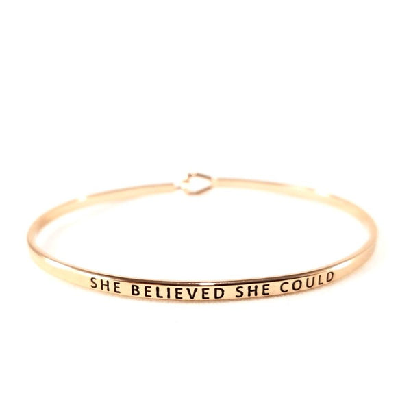 Quote Bracelets GOLD